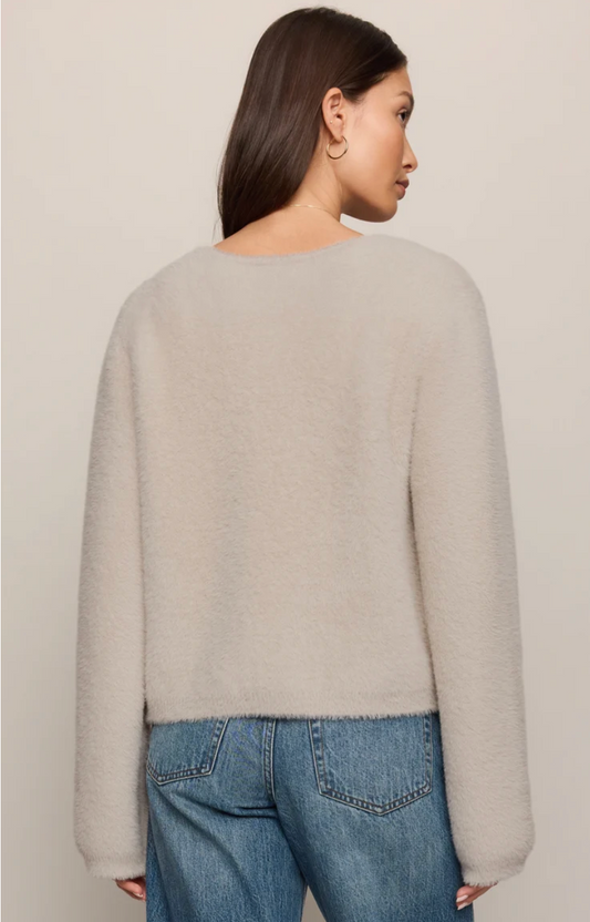 Winterglow Fluffy Cardigan