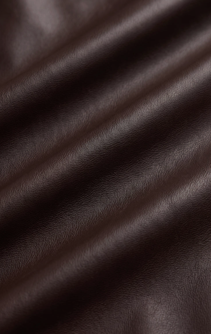Roux Leather Mini Skirt