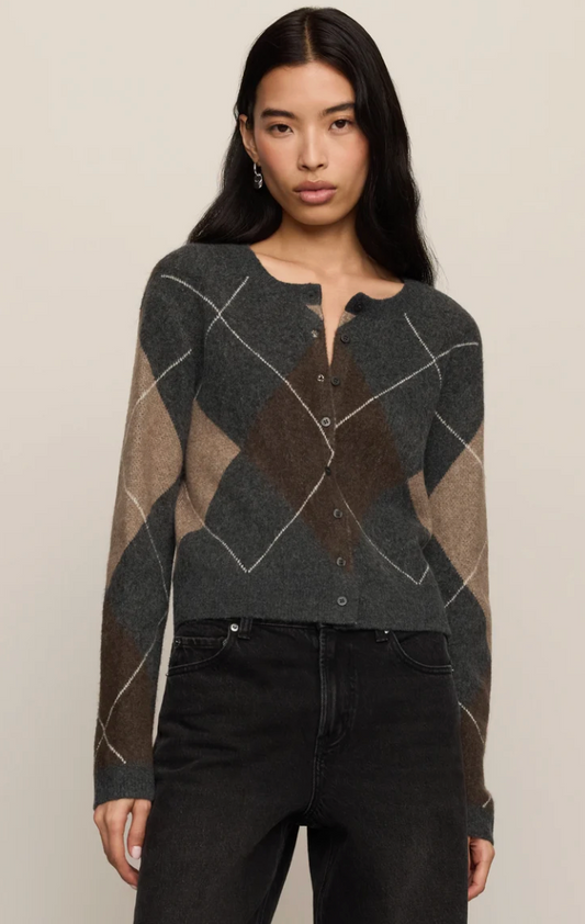 Medina Argyle Cardigan