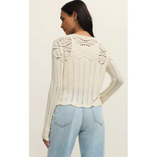 Alycia Crochet Sweater