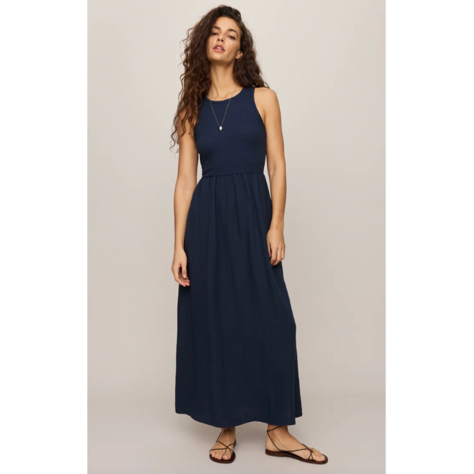 Charlotte Rib Midi Dress