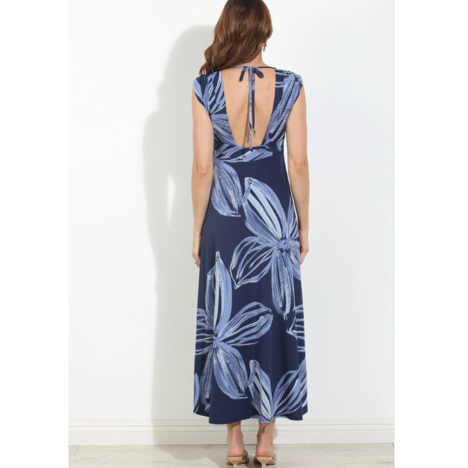 Isabella Stretch Deep V Maxi