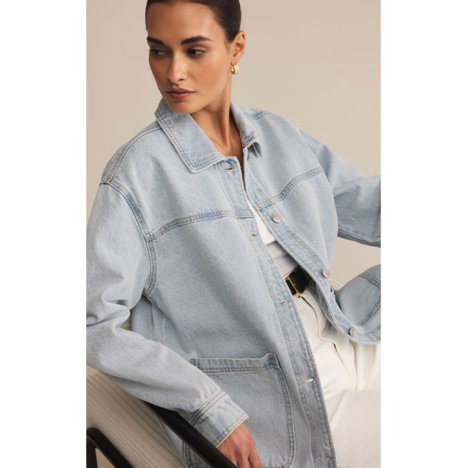 On The Road Relaxed Denim Jacket