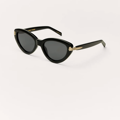 Coastline Sunnies {Polished Blck}
