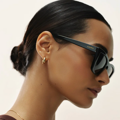 Villa Sunnies {Polished Black}