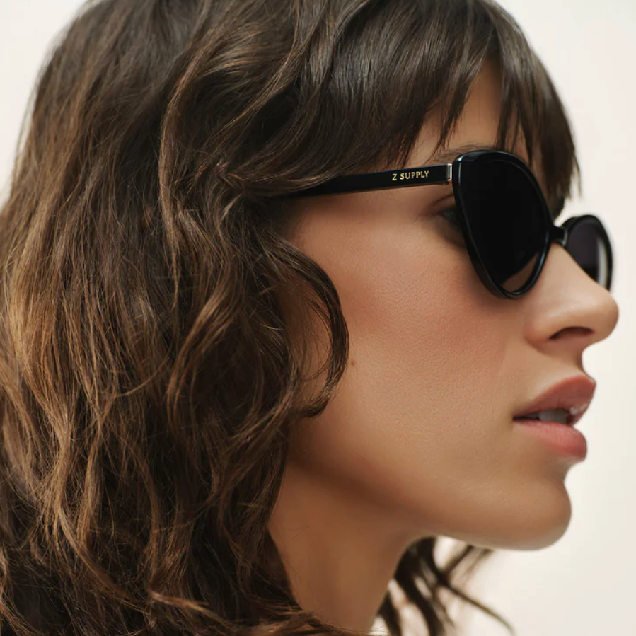 Noveau Sunnies {Polished Black}