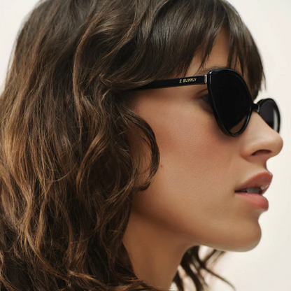Noveau Sunnies {Polished Black}
