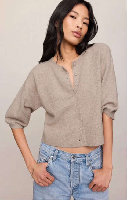 Valor Cardigan {Natural Heather}