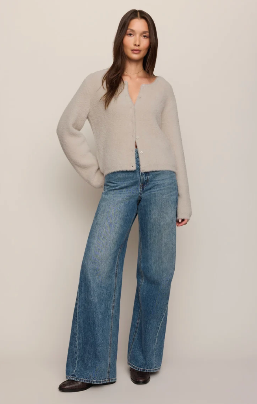 Winterglow Fluffy Cardigan