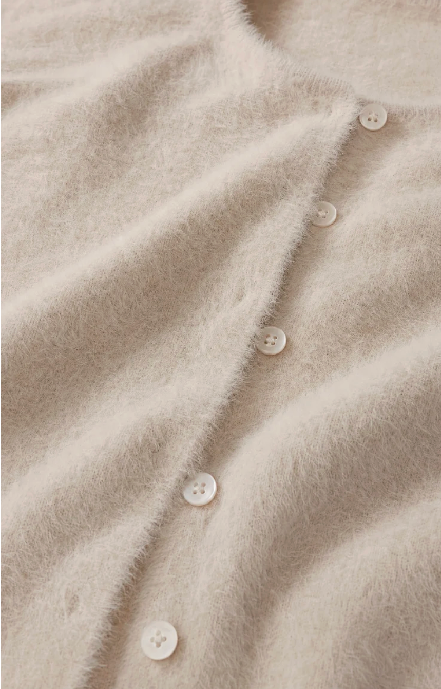 Winterglow Fluffy Cardigan