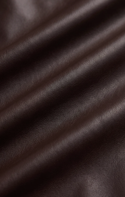 Roux Leather Mini Skirt