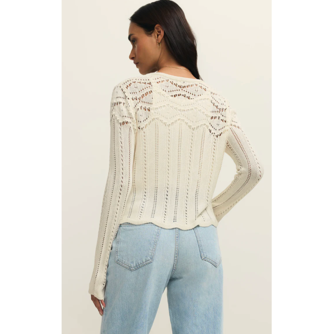 Alycia Crochet Sweater