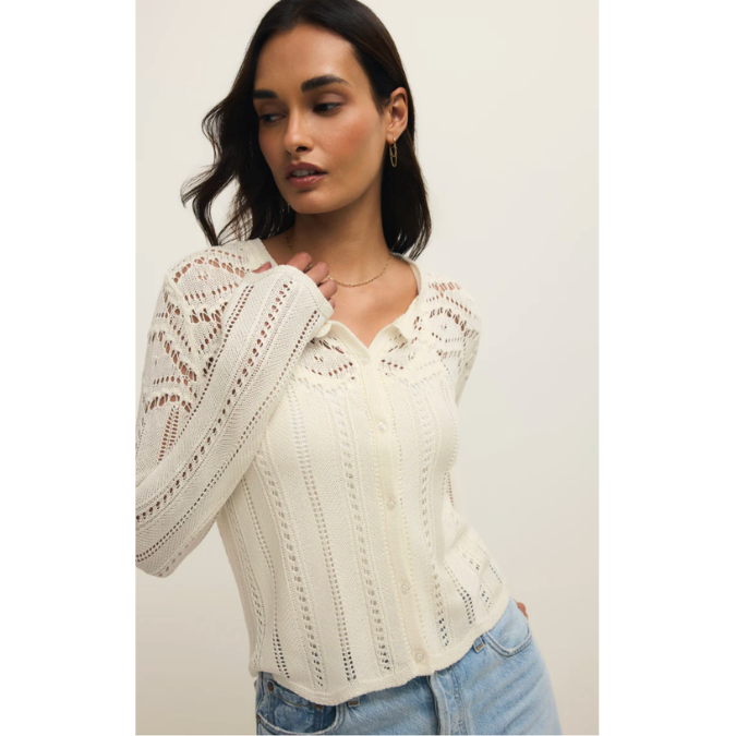 Alycia Crochet Sweater