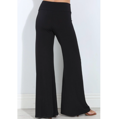 Black Stretch ITY Pants