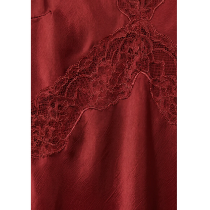 Bruna Lace Inset Midi Dress