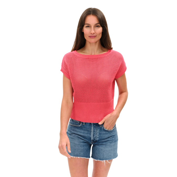 Capri Tank {Pink Splash}