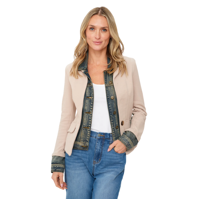 Clarissa Jacket {Taupe}