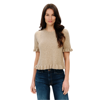 Cleo Ruffle Sweater