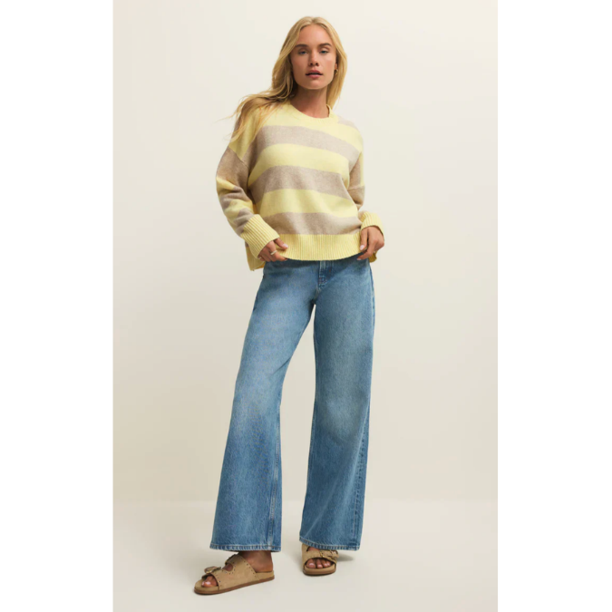 Cirrus Stripe Sweater
