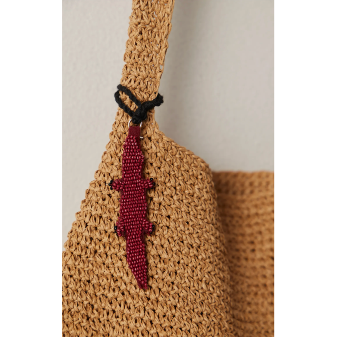 Coastal Crush Straw Tote