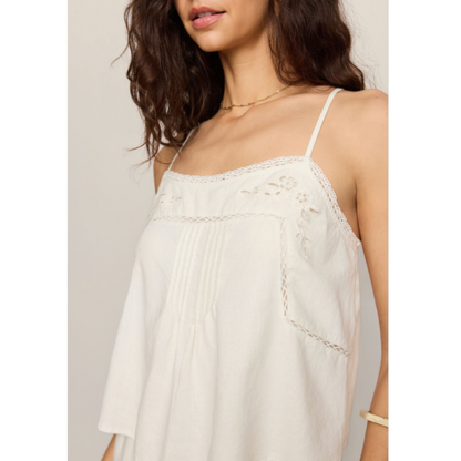 Lille Embroidered Tank