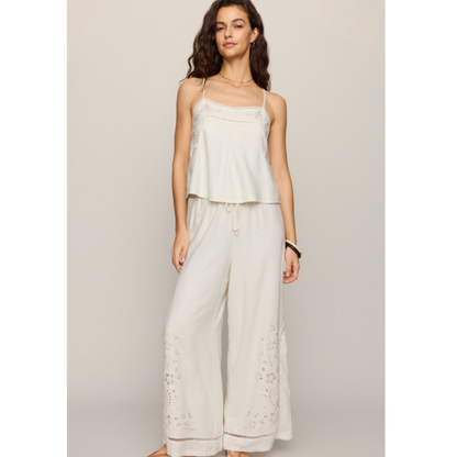 Sid Embroidered Pant