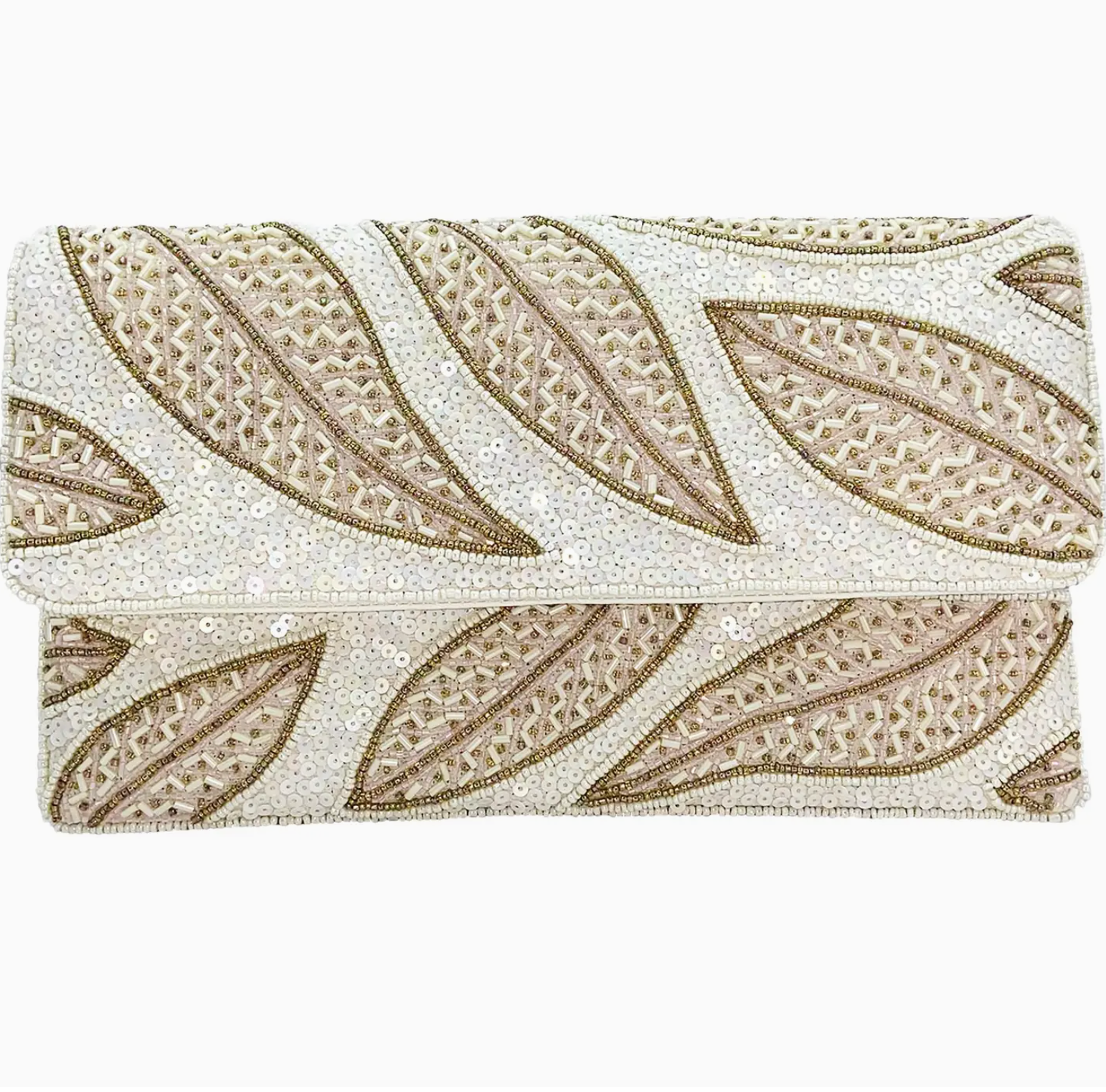 Gold Leaf Clutch