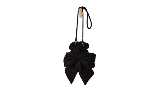 Belle Velvet Bow Bag
