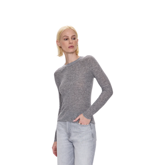 Juno Feather Weight Sweater {Charcoal}