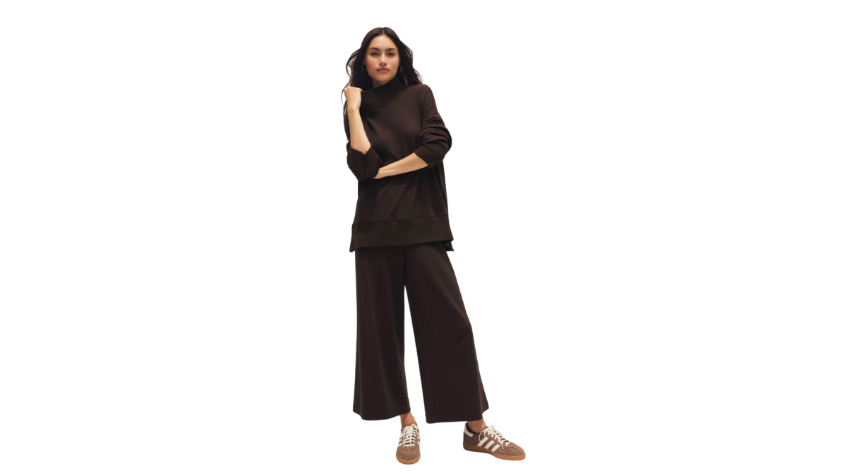 Scout Luxe Pant {Chocolate Cherry} - XS