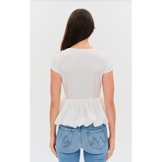 Peplum Pixie Top