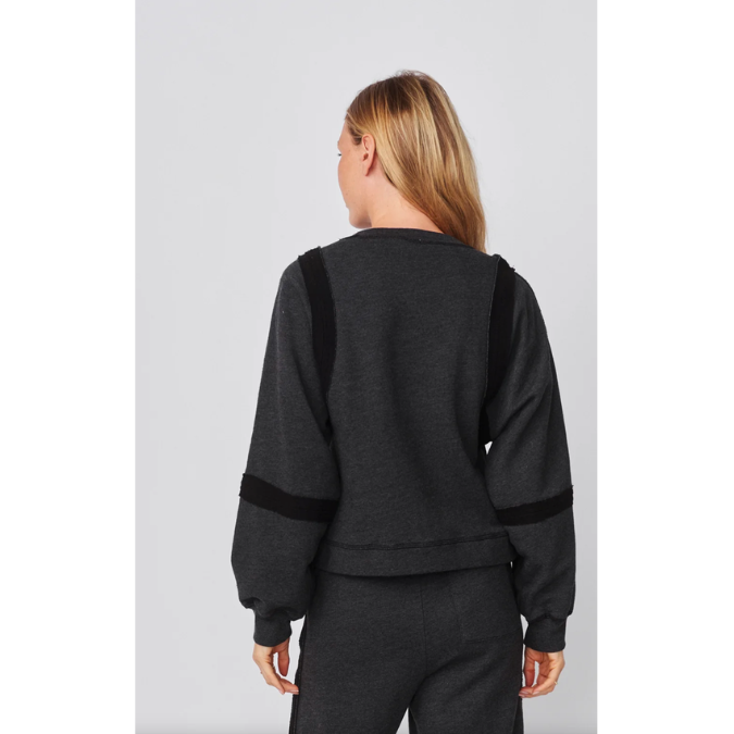 Raw Seamed Sweatshirt