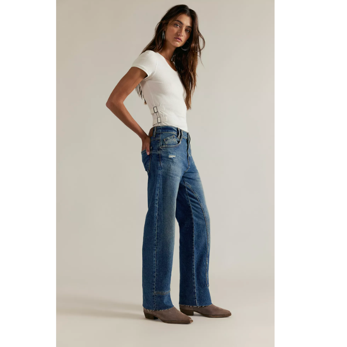We The Free Risk Taker Mid Rise Jeans {Chance}