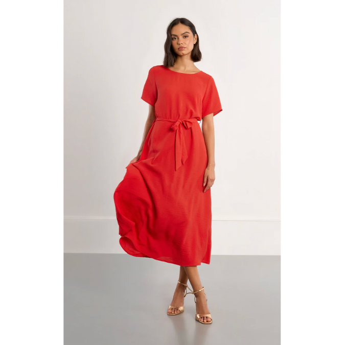 Red Back Detail Maxi