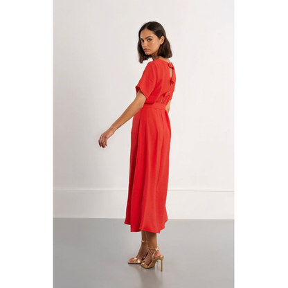 Red Back Detail Maxi