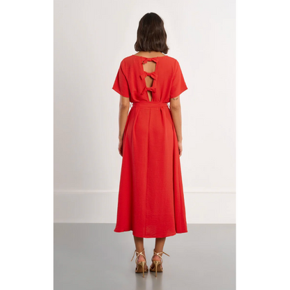 Red Back Detail Maxi