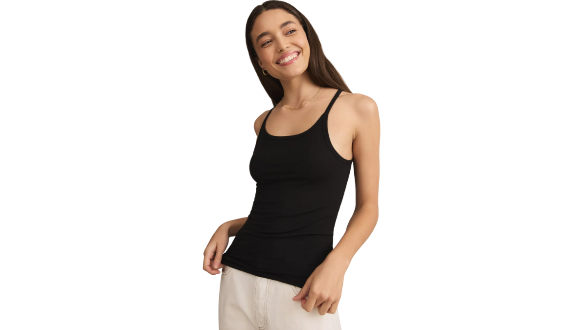 Second Skin Racer Tank {Black} - S