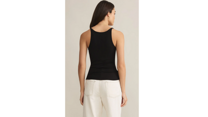 Second Skin Racer Tank {Black} - XS