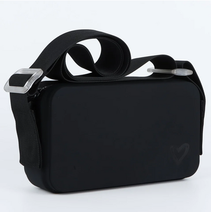 Keswick Silicone Crossbody {Black}