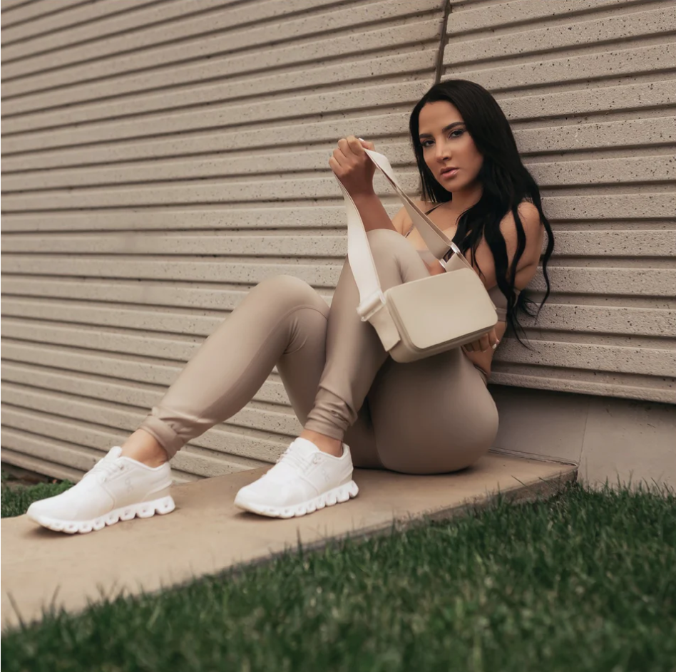 Keswick Silicone Crossbody Bag {Khaki}