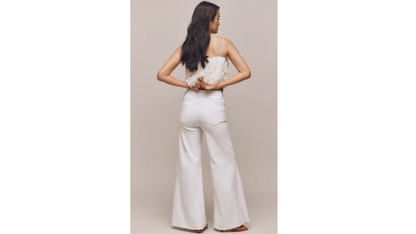 Izzy Mid Rise Wide Leg - 28