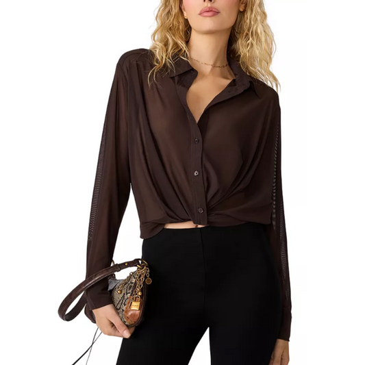 Sage Knit Top {Dark Espresso}