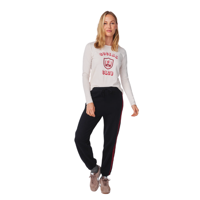 Side-Stripe Sweatpants