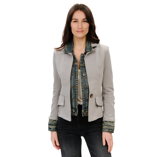 Clarissa Jacket {Smoke}