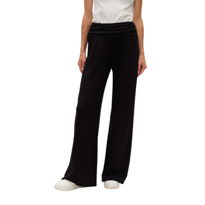 Sofia Ruched Waistband Wide Leg Pant