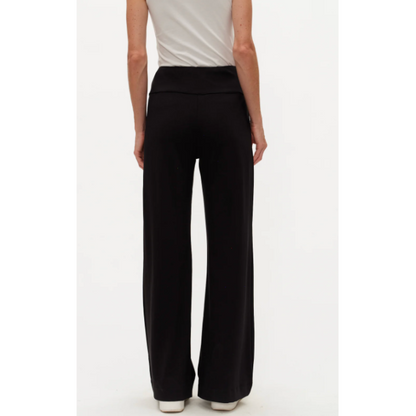Sofia Ruched Waistband Wide Leg Pant