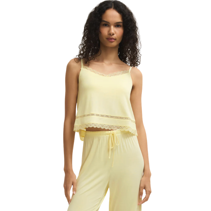 Gigi Cropped Lace Cami