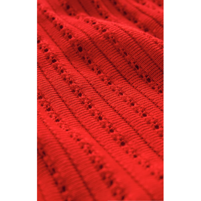 Sunda Crochet Midi Dress