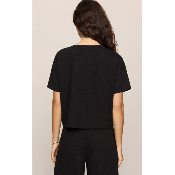 Sway Textured Crop Tee
