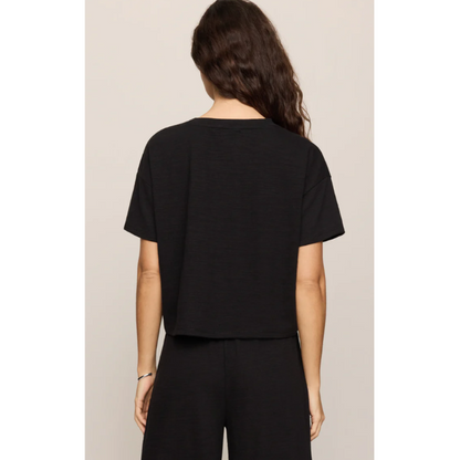 Sway Textured Crop Tee